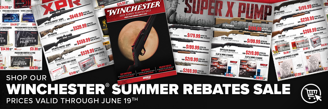 Winchester Summer Rebate Sale Catalog